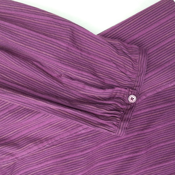 Quizz Woman Stretch Fitted Blouse in Maroon Woman's 20 - Picture 3 of 8